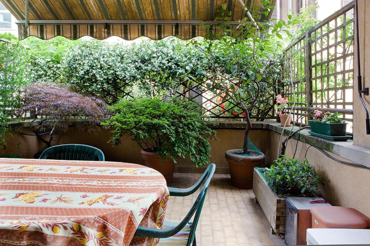 Apartment With Terrace In Central Mailand Exterior foto